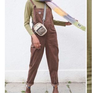 Lucy and Yak Corduroy Overalls Size UK 30